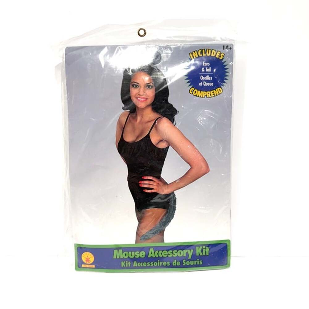NWT Rubie's Mouse 2pc Accessory Kit Halloween Cosplay Costume